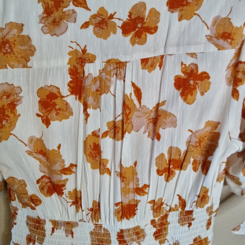 Altar'd State Stacie Floral Midi Dress Small NWT - Picture 10 of 14